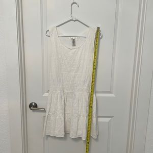 Max Studio white L dress stretchy